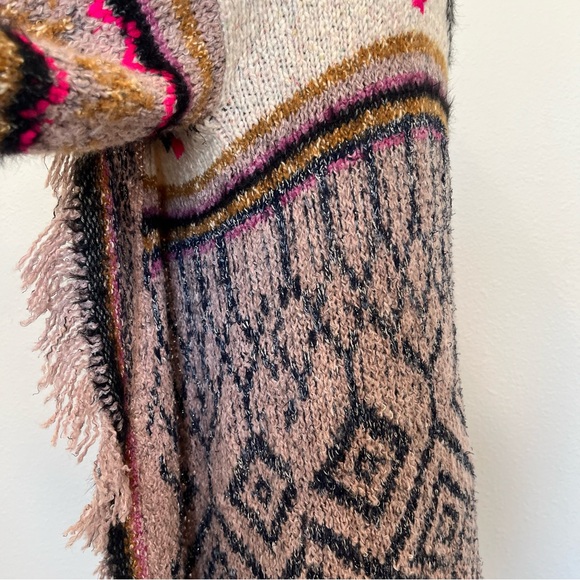 Anthropologie Pilcro "Evil Eye" Oversized Open Cardigan, size extra small - Picture 4 of 13